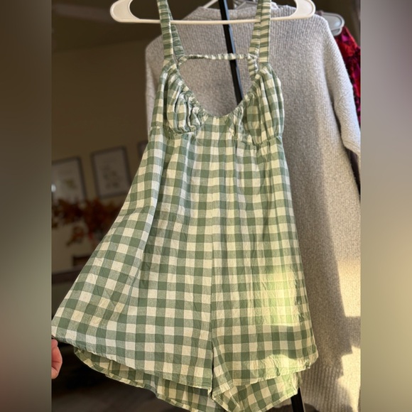 Princess Polly Gingham Women's Romper - Picture 2 of 10